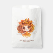 Autumn Fairy Woodland Bedankzakje (Voorkant)