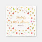 Autumn Fall Harvest Baby Shower Servet (Voorkant)