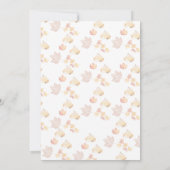 Autumn Fall Invitation with Pumpkins Kaart (Achterkant)