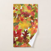 Autumn Fall Leaves Bad Handdoek (Handdoek)