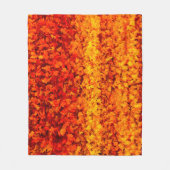Autumn Fall Leaves Fleece Deken (Voorkant)