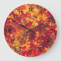 Autumn Fall Leaves Red