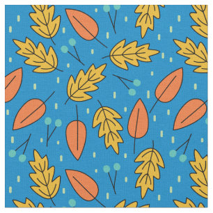 Autumn Fall Leaves Stof