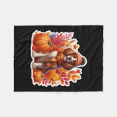 Autumn Fall Welsh Springer Spaniel Dog Owner Thank Fleece Deken (Voorkant (Horizontaal))