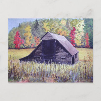 Autumn Field — briefkaart