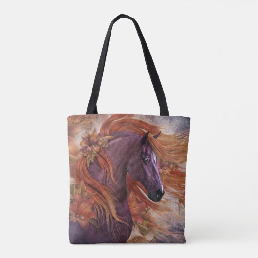 Autumn Fire Canvas tas (Achterkant)