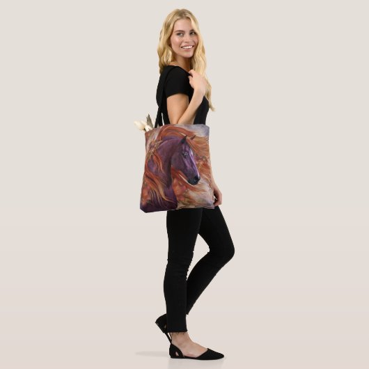 Autumn Fire Canvas tas (Op model)