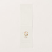 Autumn Floral Butterfly Folded Card Kaart (Binnenkant ongevouwen)