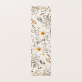 Autumn Floral Butterfly Folded Card Kaart (Buitenkant ongevouwen)