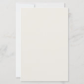 Autumn Floral Butterfly Paper Sheet (Achterkant)