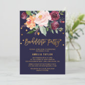 Autumn Floral | Harde-rugpartij Kaart (Staand voorkant)