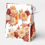 Autumn Floral Wedding Bedankdoosjes (Achterkant)