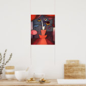 Autumn Flower (1922) door Paul Klee Poster (Keuken)