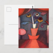 Autumn Flower, , Cubism and Surrealism Briefkaart (Voorkant / Achterkant)