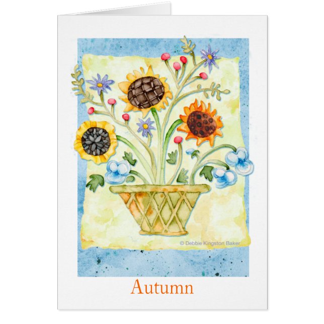 Autumn Flowers (Voorkant)