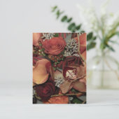 Autumn Flowers Briefkaart (Staand voorkant)