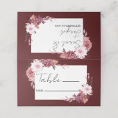 Autumn Flowers Lijst (Buitenkant ongevouwen)