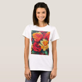Autumn Flowers T-shirt (Voorkant volledig)