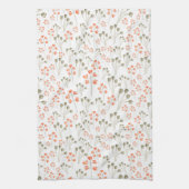Autumn Flowers Tea Towel Theedoek (Verticaal)