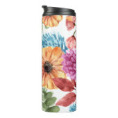 Autumn Flowers Thermosbeker (Geroteerd rechts)