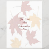 Autumn Flyer (Voorkant)