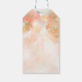 Autumn Fog Tree Herfst Cadeau Labels Cadeaulabel (Achterkant)