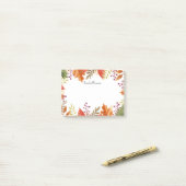 Autumn Foliage Personalized Post-it® Notes (Op bureau)