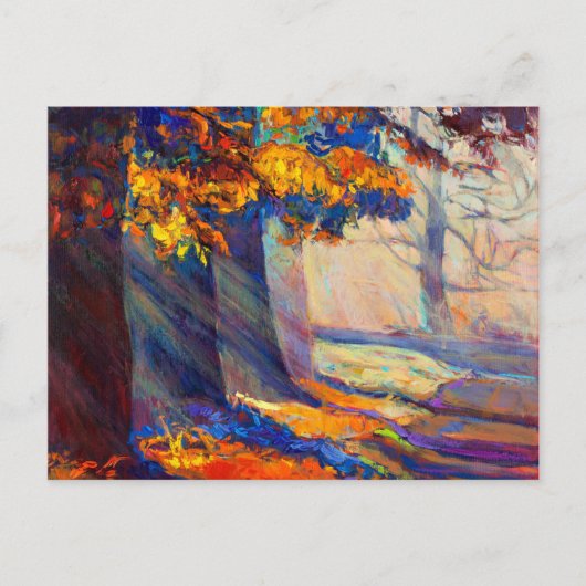 Autumn Forest Briefkaart (Voorkant)