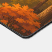 Autumn Forest Illustration Mouse Pad (Coin)