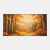 Autumn Forest Illustration Mouse Pad (Recto)