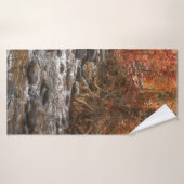 AUTUMN FOREST RIVER SEDONA ARIZONA (Serviette de bain)