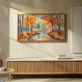 Autumn Forest Waterverf Art Poster