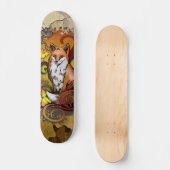 Autumn Fox Camouflage Nature Art Skateboard (Voorkant)