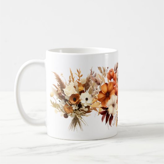 Autumn Garden Ceramic Mug (Gauche)