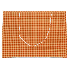 Autumn Gingham Thanksgiving Groot Cadeauzakje
