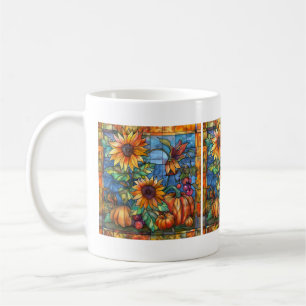 Autumn Glas in lood Art Mok