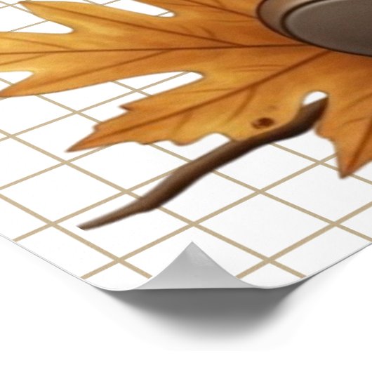 Autumn Gnome Poster (Coin)