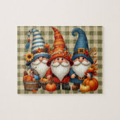 Autumn Gnomes Puzzel Legpuzzel (Horizontaal)