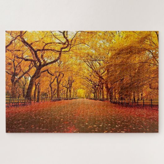 Autumn Golden Path Legpuzzel (Horizontaal)