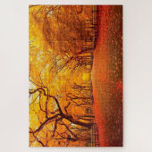 Autumn Golden Path Legpuzzel (Verticaal)