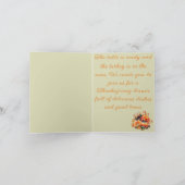 Autumn Gratitude, Thanksgiving invitation (Intérieur)