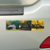 Autumn Great Smoky Mountain Bumpersticker Collage (Op auto)