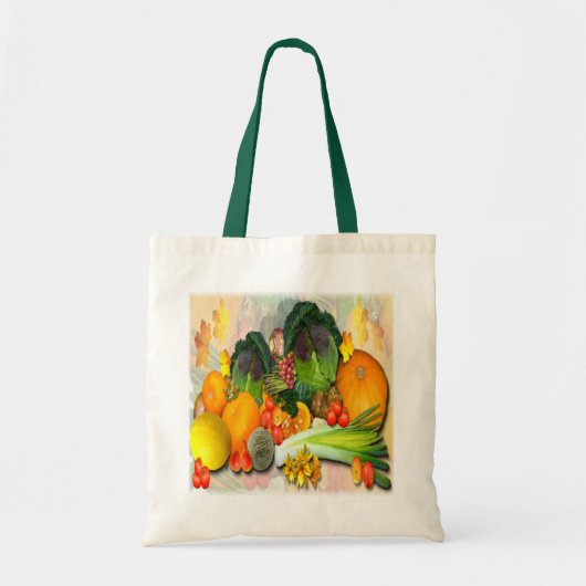 AUTUMN GROENTEN TOTE BAG (Voorkant)