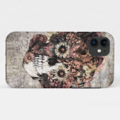 Autumn Grunge Ohm Skull Case-Mate iPhone Case (Achterkant (horizontaal))