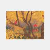 Autumn Guardian Fleece Blanket Deken (Voorkant (Horizontaal))
