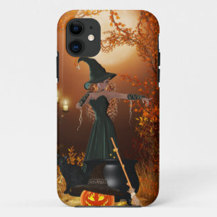 Autumn Halloween Witch iPhone 11 Hoesje