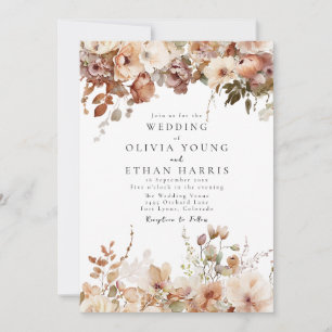 Autumn Hanging Florals Kaart