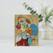 Autumn Harvest - Abstract Briefkaart (Staand voorkant)