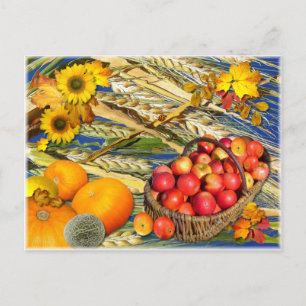 AUTUMN HARVEST ~ Briefkaart
