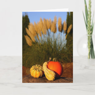 Autumn Harvest Feestdagen Kaart